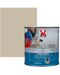 V33 PEINTURE SOL EXTR.TRAFFIC 0.5L BRILLANT SATINE ARGILE