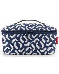 REISENTHEL COOLERBAG M POCKET SIGNATURE NAVY - SAC ISOTHERME 4.5L