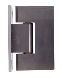 SOLID VETRO - 1 X CHARNIÈRE INOX POUR PORTE EN VERRE VA ET VIENT