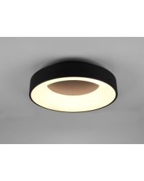 TRIO GIRONA PLAFONDLAMP LED 27W ZWART