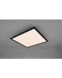 TRIO GAMMA LED PLAFONNIERE 18W 2350LM NOIR 45X45CM