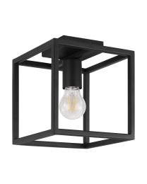 EGLO BLACKCROWN PLAFONDLAMP ZWART 200MM 40W E27