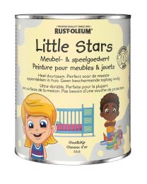 RUST-OLEUM LITTLE STARS MEUBEL- EN SPEELGOEDVERF GOUDLOKJE 0.75L