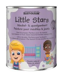 LITTLE STARS PEINTURE POUR MEUBLES ET JOUETS CHUTES DE VELOURS 0.75L