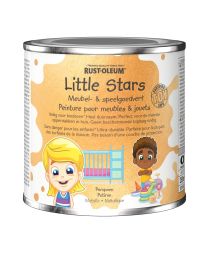 LITTLE STARS PEINTURE POUR MEUBLES ET JOUETS EFFET MÉTALLIQUE POTIRON 0.25L