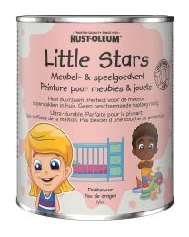 RUST-OLEUM LITTLE STARS MEUBEL- EN SPEELGOEDVERF DRAKENVUUR 0.75L