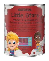 RUST-OLEUM LITTLE STARS MEUBEL- EN SPEELGOEDVERF ROODKAPJE 0.75L