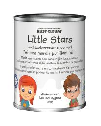 RUST-OLEUM LITTLE STARS LUCHTZUIVERENDE MUURVERF ZWANENMEER 0.125L