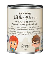 RUST-OLEUM LITTLE STARS LUCHTZUIVERENDE MUURVERF ELFENVLEUGELS 0.125L