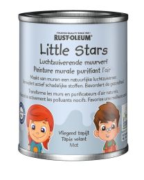 RUST-OLEUM LITTLE STARS LUCHTZUIVERENDE MUURVERF VLIEGEND TAPIJT 0.125L