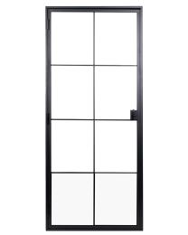 SOLID FERRO CLASSICO STALEN DEUR 8-GLASVERDELING 88X204CM LINKS