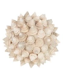 J-LINE BOULE EN COCQUILLAGES PIKE BLANC S