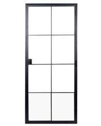 SOLID FERRO CLASSICO STALEN DEUR 8-GLASVERDELING 88X204CM RECHTS