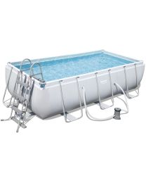 BESTWAY PISCINE POWER STEEL RECT. FRAME 4.04MX2.01M X1M