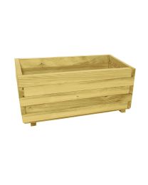 WOODVISION BLOEMBAK RECHTHOEK 39X100X42CM GEIMPREGNEERD