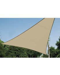 PEREL VOILE SOLAIRE TRIANGLE 3.6X3.6X 3.6M CHAMPAGNE