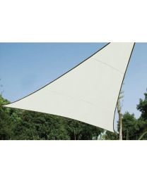 PEREL VOILE SOLAIRE TRIANGLE 5X5X5M CRÈME