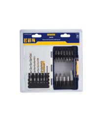 IRWIN IW6062520 SET 25ST STEENBOREN- EN BIT