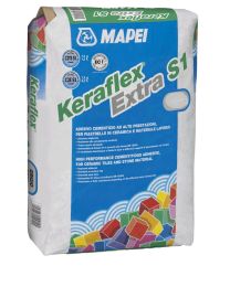 MAPEI KERAFLEX EXTRA S1 TEGELLIJM WIT 23KG