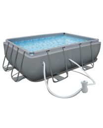 KOKIDO RECTANGULAR FRAME POOL SET 400X207X122CM