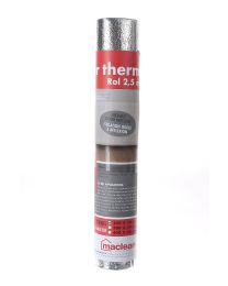 MAC LEAN RADIATORFOLIE THERM ZILVER ROL 50CM X 2.5M