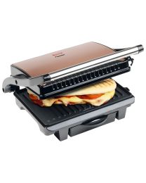 BESTRON GRIL A PANINI 1000W CUIVRE