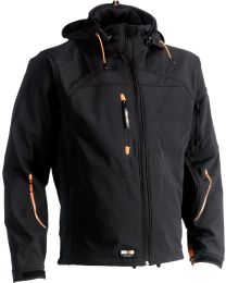 HEROCK POSEIDON GILET SOFTSHELL NOIR XXXL