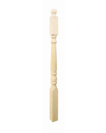 SOGEM BALUSTER TRAPLEUNING PT 3 GEDRAAID DEN 1.30M 7X7CM