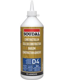 SOUDAL WATERVASTE PU HOUTLIJM 66A 750GR