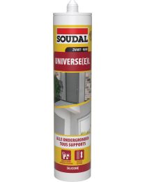 SOUDAL SILICONE UNIVERSEL NOIR 290ML