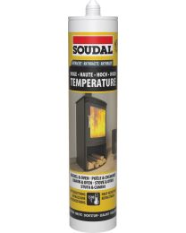 SOUDAL KACHELKIT HOGE TEMPERATUUR 290ML ANTRACIET