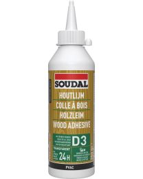 SOUDAL 65A COLLE A BOIS RESISTANTE A L'EAU 250GR