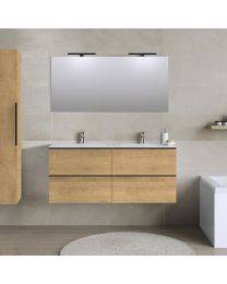 ALLIBERT URBAN MEUBLE DE SALLE DE BAINS SET 120CM CHENE ARLINGTON