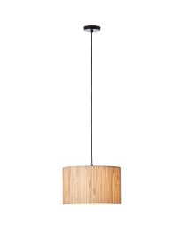 BRILLIANT WIMEA SUSPENSION E27 MAX 1X40W NOIR/NATUREL