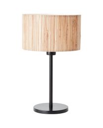 BRILLIANT WIMEA LAMPE DE TABLE E27 MAX 1X42W NOIR/NATUREL