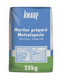 KNAUF MORTIER PREPARE 25 KG