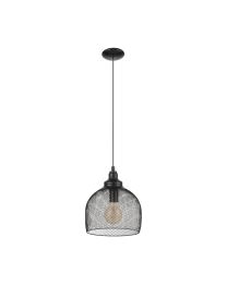 EGLO STRAITON SUSPENSION NOIR 1X60W