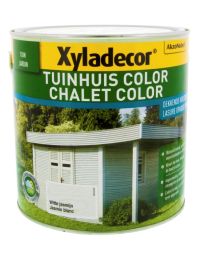 XYLADECOR TUINHUIS COLOR MAT WITTE JASMIJN 2.5L