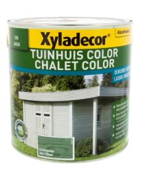 XYLADECOR CHALET COLOR MAT VERT TILLEUL 2,5 L