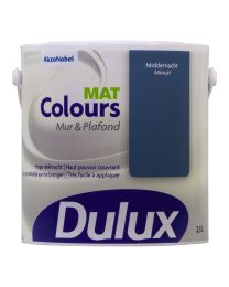 DULUX COLOURS MUR ET PLAFOND MAT - MINUIT 2.5L