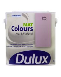 DULUX COLOURS MUR ET PLAFOND MAT - CROCUS 2.5L