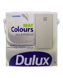 DULUX COLOURS MUR ET PLAFOND MAT - LAMA 2.5L