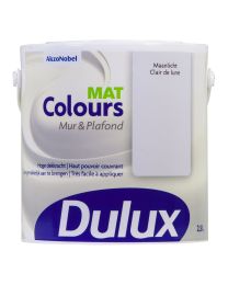 DULUX COLOURS MUR ET PLAFOND MAT - CLAIR DE LUNE 2.5L