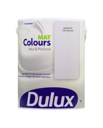 DULUX COLOURS MUUR EN PLAFOND MAT - MAANLICHT 5L