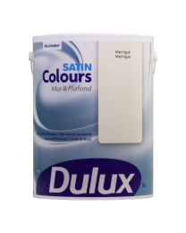 DULUX COLOURS MUR ET PLAFOND SATIN - MERINGUE 5L