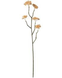 J-LINE FLEUR GYPSOPHILE PLAST OCRE