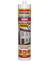 SOUDAL BOUW TURBO TRANSPARANT 290ML