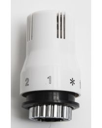 ROBINET RADIATEUR THERMOSTATIQUE BLANC