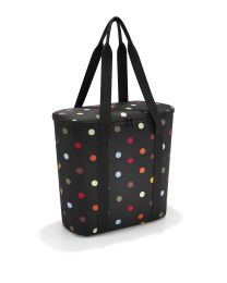 REISENTHEL ZWARTE KOELTAS THERMOSHOPPER DOTS 15L