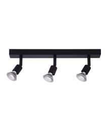 FANTASIA RUNE 3L SPOT PLAFOND NOIR 3X GU10 4.3W DIMMABLE